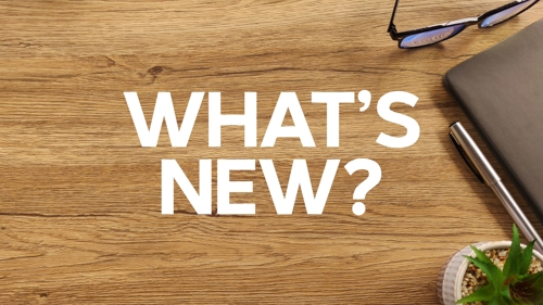 What's New Banner